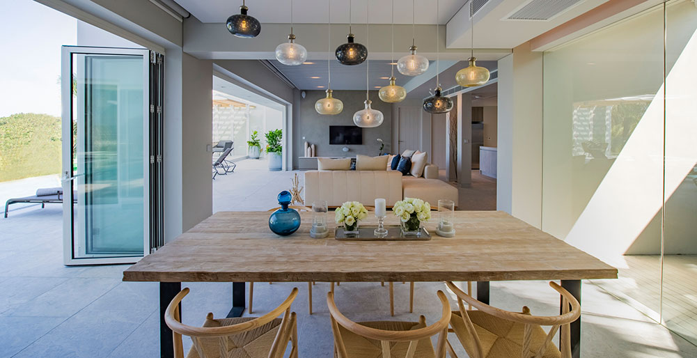 Villa Borimas - Dining area design